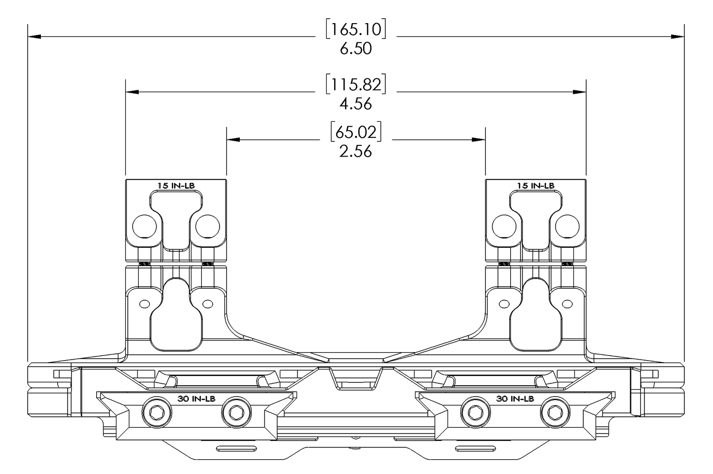 30mm x 38.5mm Magnetic Ring Mount Set