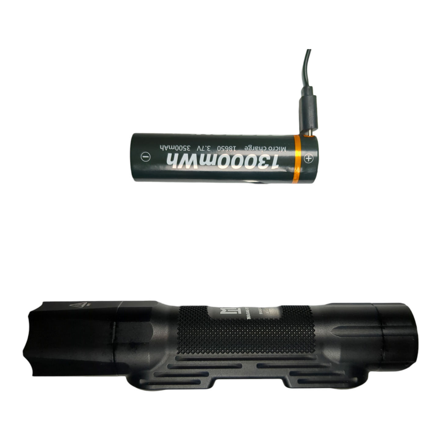 Rigel II-Home: 1100 Lumen Magnetic Tactical Flashlight Kit for Home or RV